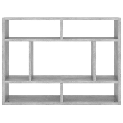vidaXL Wall Shelf Concrete Grey 75x16x55 cm Engineered Wood