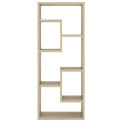 803014 vidaXL Wall Shelf Sonoma Oak 36x16x90 cm Engineered Wood
