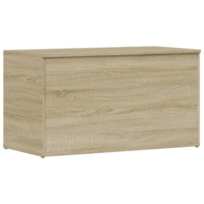 vidaXL Storage Chest Sonoma Oak 84x42x46 cm Engineered Wood