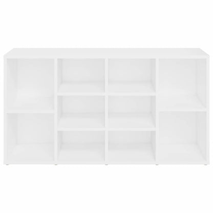 vidaXL Shoe Bench White 103x30x55 cm Engineered Wood