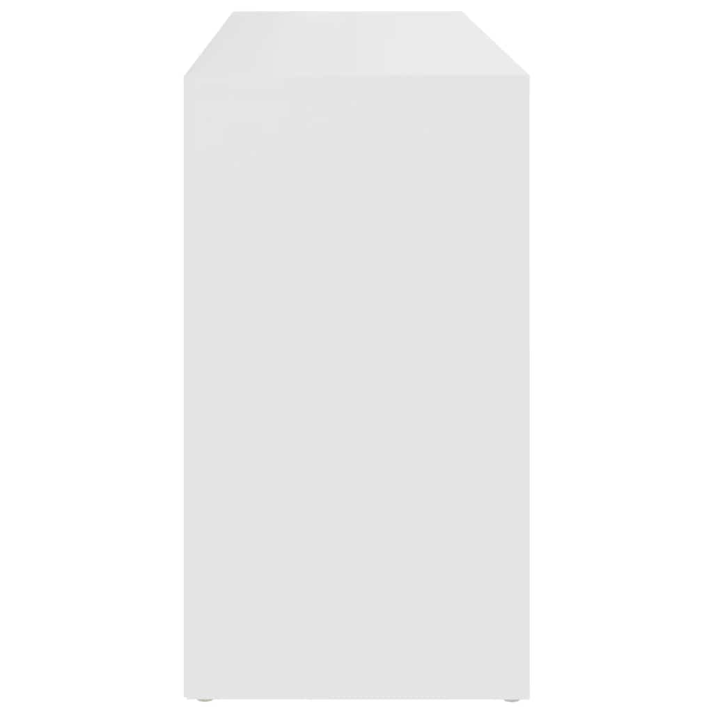 vidaXL Shoe Bench White 103x30x55 cm Engineered Wood