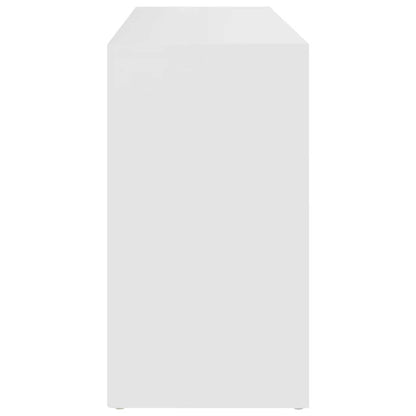 vidaXL Shoe Bench White 103x30x55 cm Engineered Wood