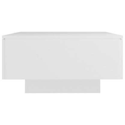 vidaXL Coffee Table | White | Engineered Wood | Medium | Stylish Design