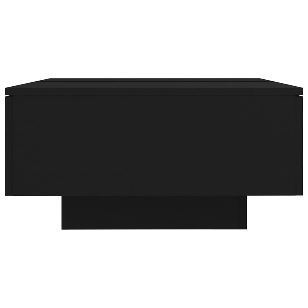 vidaXL Coffee Table | Black | Engineered wood | 90 x 60 x 31 cm | Coffee Table
