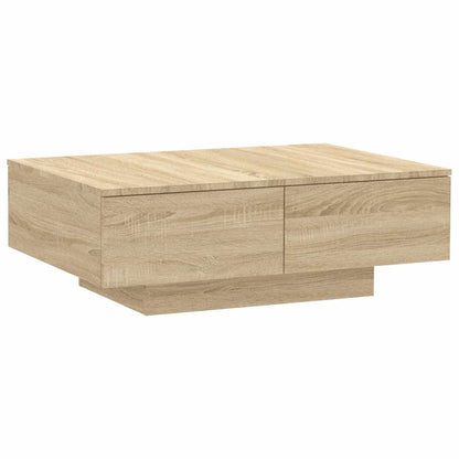 vidaXL Coffee Table Sonoma Oak 90x60x31 cm Engineered Wood