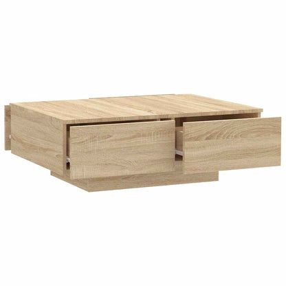 vidaXL Coffee Table Sonoma Oak 90x60x31 cm Engineered Wood