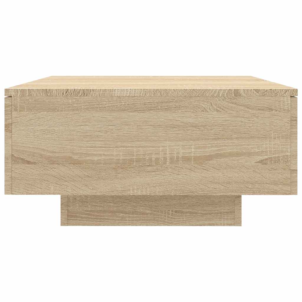 vidaXL Coffee Table Sonoma Oak 90x60x31 cm Engineered Wood