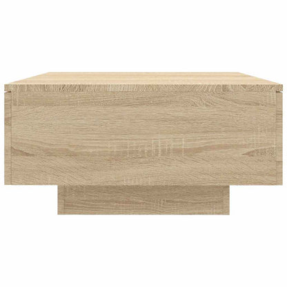804178 vidaXL Coffee Table Sonoma Oak 90x60x31 cm Engineered Wood