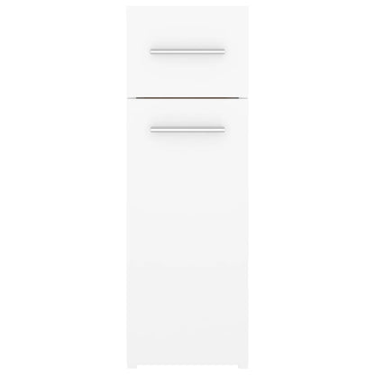 vidaXL Apothecary Cabinet White 20x45.5x60 cm Engineered Wood