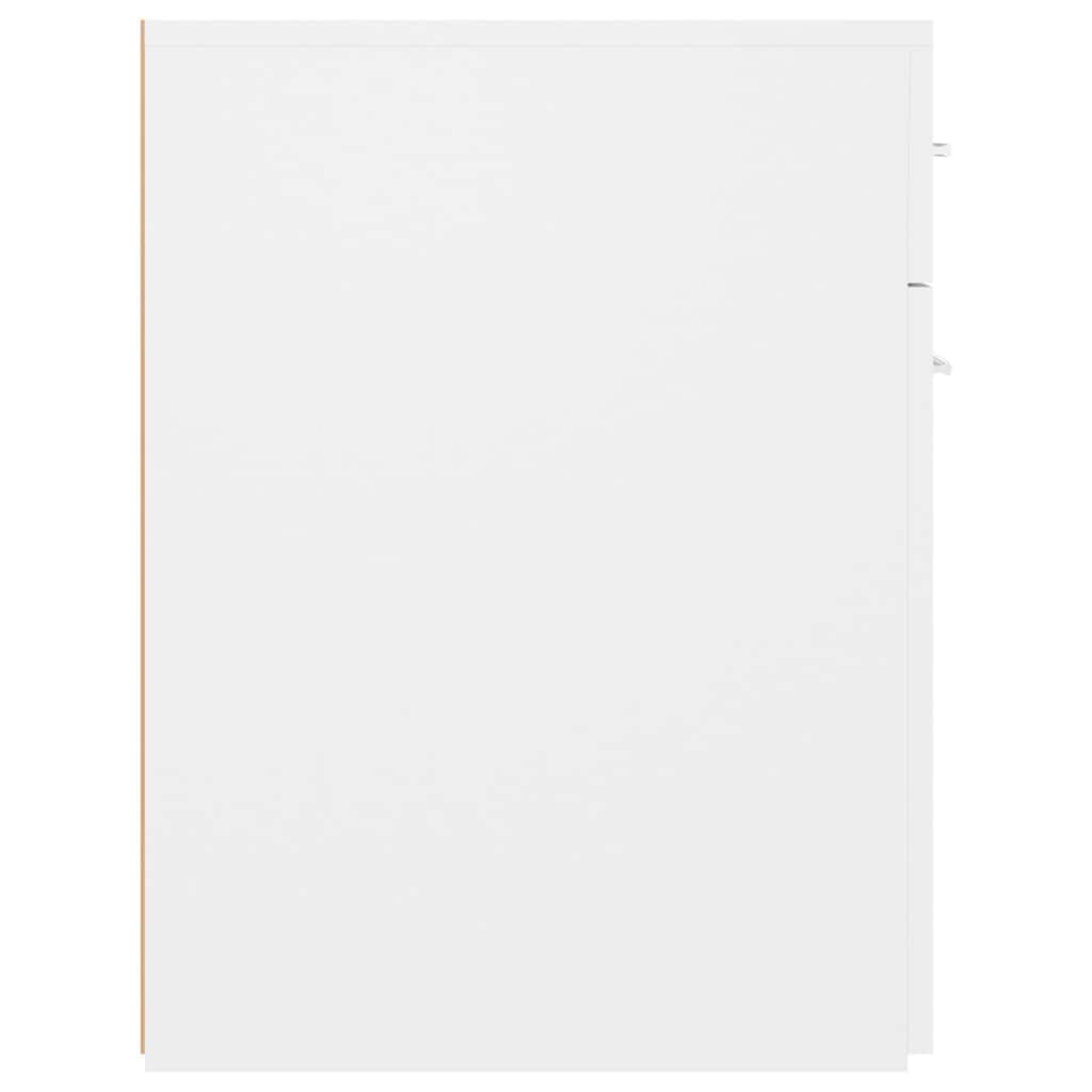 804211 vidaXL Apothecary Cabinet White 20x45,5x60 cm Engineered Wood