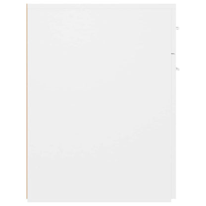 804211 vidaXL Apothecary Cabinet White 20x45,5x60 cm Engineered Wood