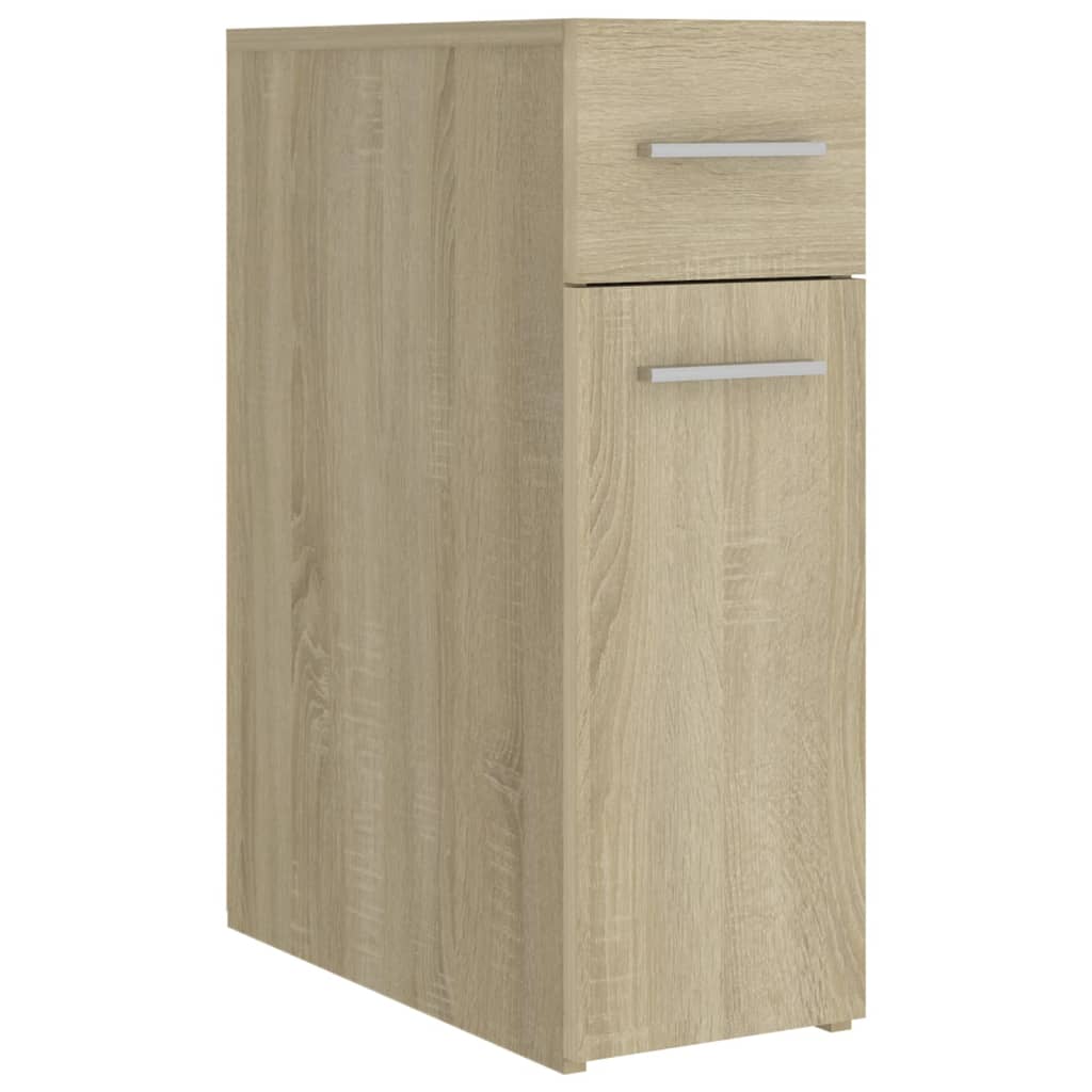 vidaXL Apothecary Cabinet | Sonoma oak | Engineered wood | Compact