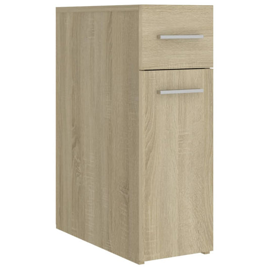 vidaXL Apothecary Cabinet | Sonoma oak | Engineered wood | Compact