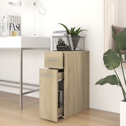 vidaXL Apothecary Cabinet | Sonoma oak | Engineered wood | Compact