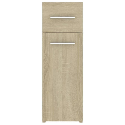 vidaXL Apothecary Cabinet | Sonoma oak | Engineered wood | Compact