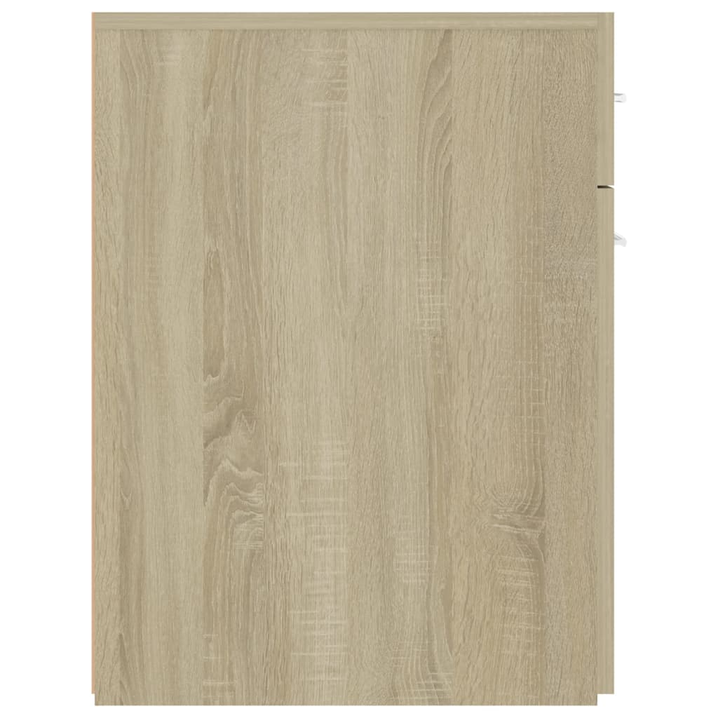 vidaXL Apothecary Cabinet | Sonoma oak | Engineered wood | Compact