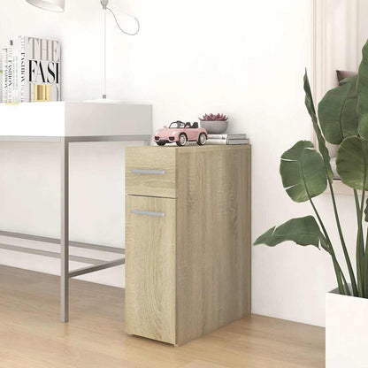 804214 vidaXL Apothecary Cabinet Sonoma Oak 20x45,5x60 cm Engineered Wood