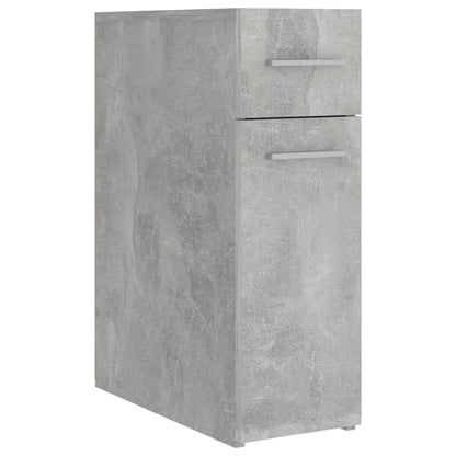 vidaXL Apothecary Cabinet | Concrete grey | Engineered wood | Compact