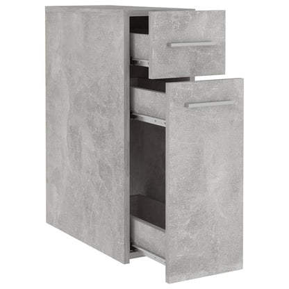 vidaXL Apothecary Cabinet | Concrete grey | Engineered wood | Compact