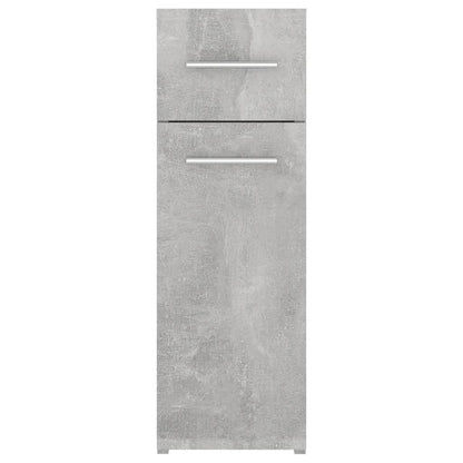 vidaXL Apothecary Cabinet | Concrete grey | Engineered wood | Compact