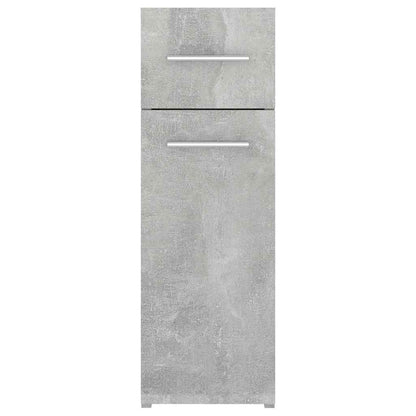 804215 vidaXL Apothecary Cabinet Concrete Grey 20x45,5x60 cm Engineered Wood