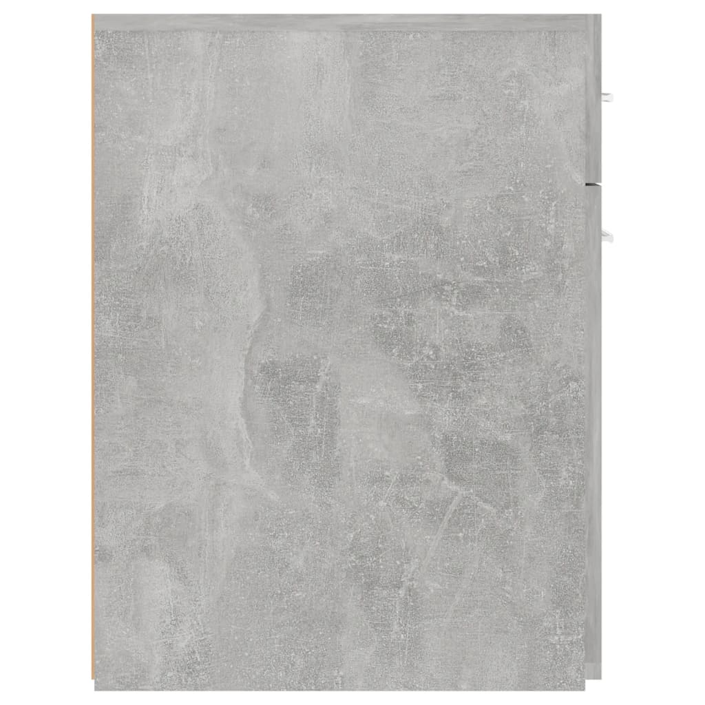 vidaXL Apothecary Cabinet | Concrete grey | Engineered wood | Compact