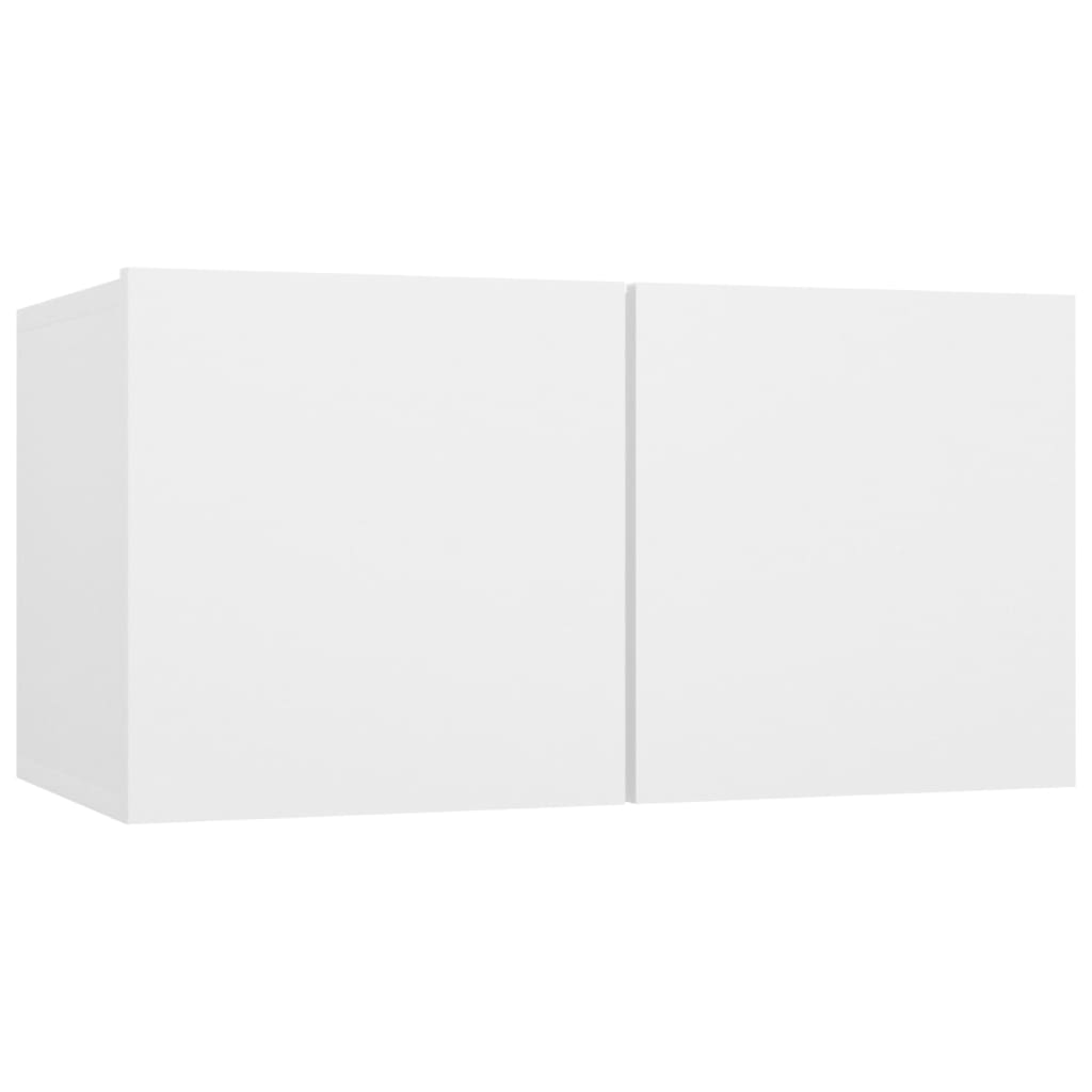 vidaXL Hanging TV Cabinets 2 pcs White 60x30x30 cm
