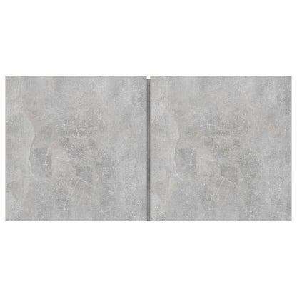 vidaXL Hanging TV Cabinets 3 pcs Concrete Grey 60x30x30 cm