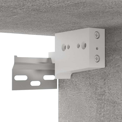 vidaXL Hanging TV Cabinets 3 pcs Concrete Grey 60x30x30 cm