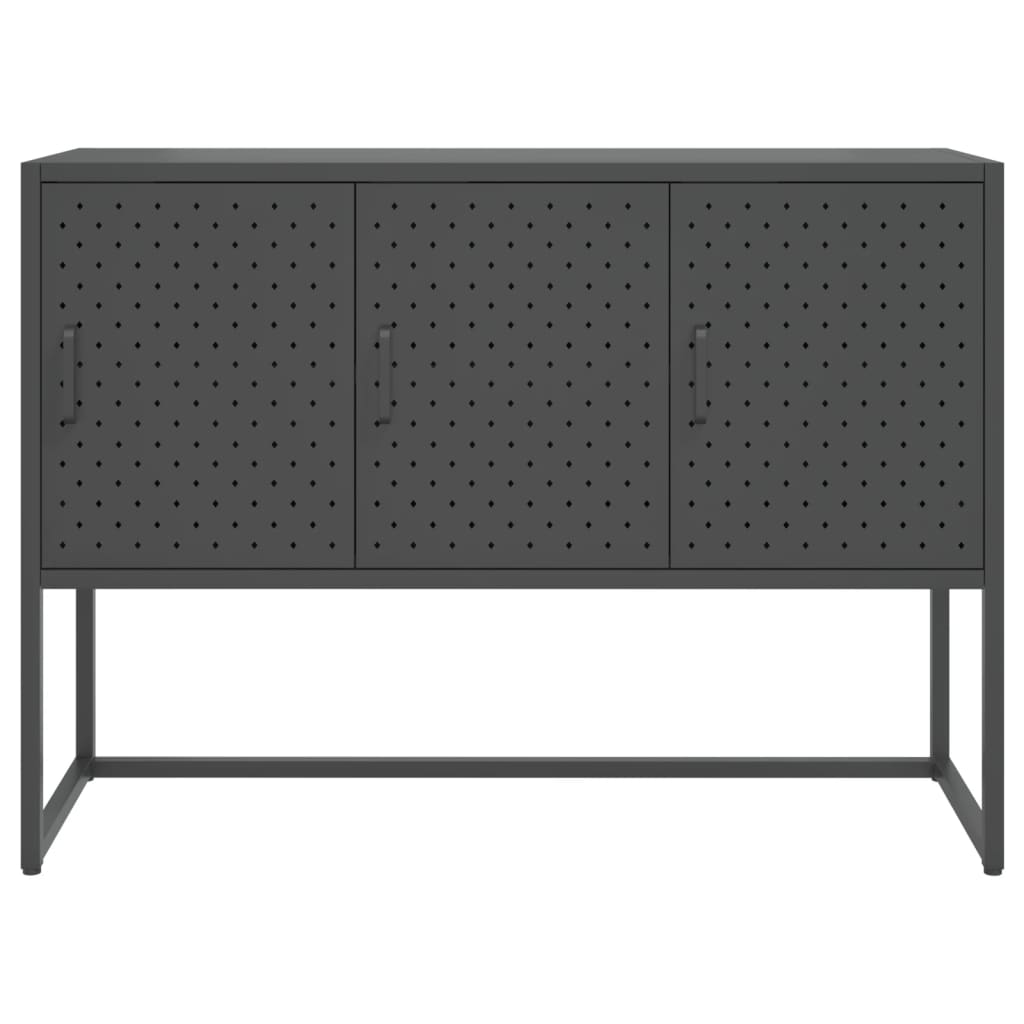 335870 vidaXL Sideboard Anthracite 105x35x75 cm Steel