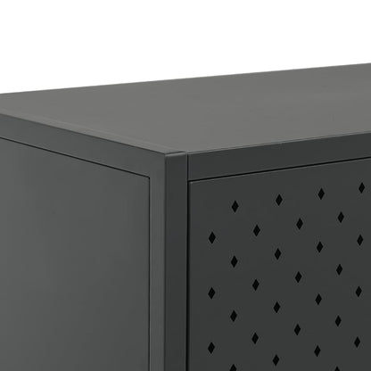 335870 vidaXL Sideboard Anthracite 105x35x75 cm Steel