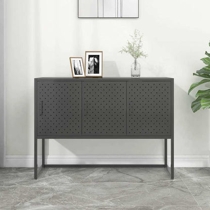 335870 vidaXL Sideboard Anthracite 105x35x75 cm Steel