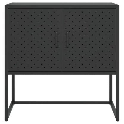 vidaXL Sideboard Black 75x35x75 cm Steel