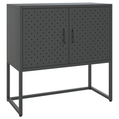 335873 vidaXL Sideboard Anthracite 75x35x75 cm Steel