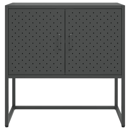 335873 vidaXL Sideboard Anthracite 75x35x75 cm Steel