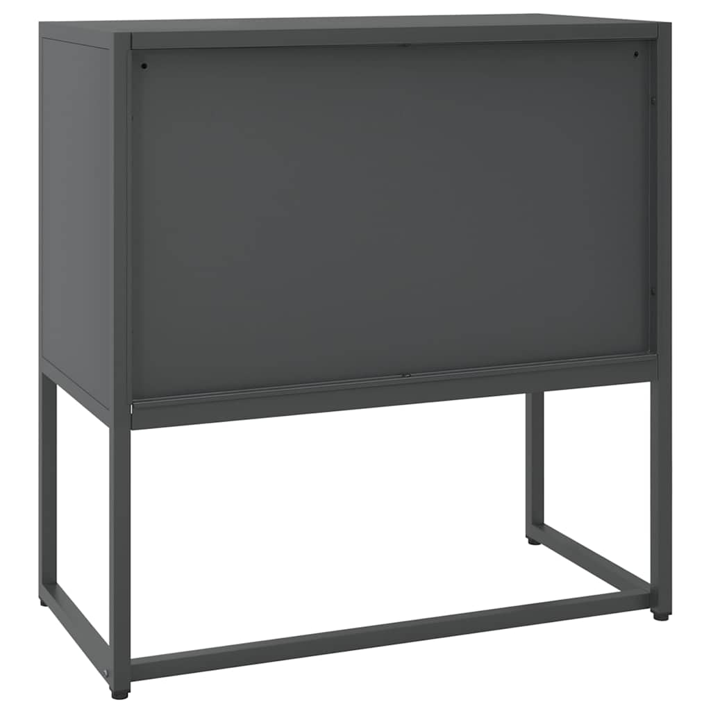 335873 vidaXL Sideboard Anthracite 75x35x75 cm Steel