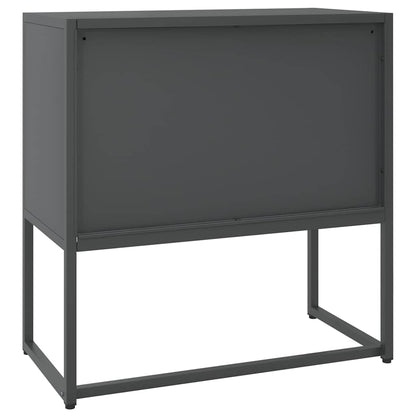 335873 vidaXL Sideboard Anthracite 75x35x75 cm Steel