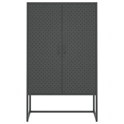 vidaXL Highboard Anthracite 80x35x135 cm Steel