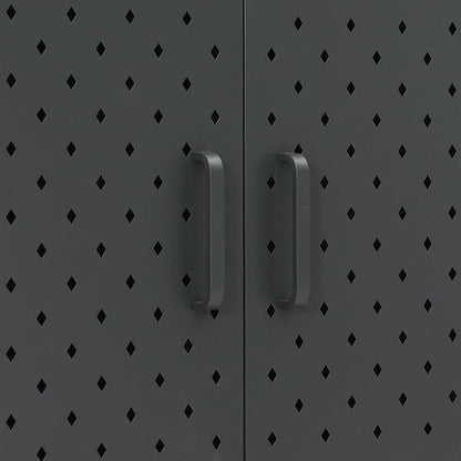 vidaXL Highboard Anthracite 80x35x135 cm Steel