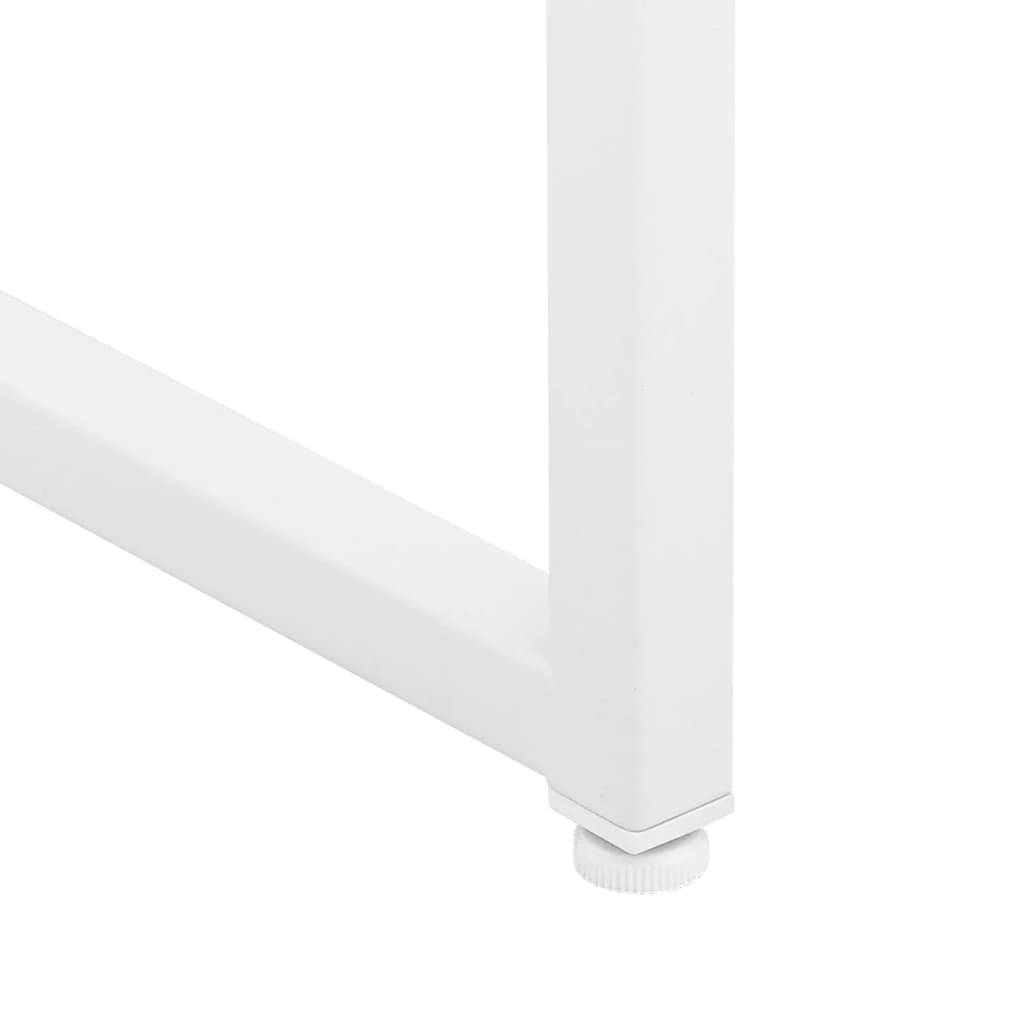 vidaXL Highboard White 80x35x100 cm Steel