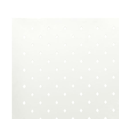 vidaXL 4-Panel Room Divider White 160x180 cm Steel