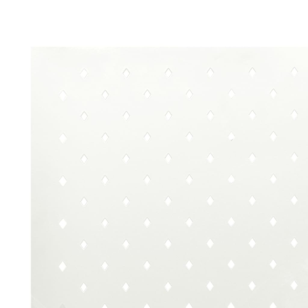 vidaXL 5-Panel Room Divider White 200x180 cm Steel