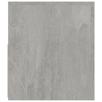 vidaXL Bedside Cabinets 2 pcs with LEDs Concrete Grey 60x35x40 cm