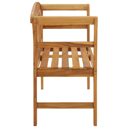 vidaXL Garden Bench 114 cm Solid Acacia Wood