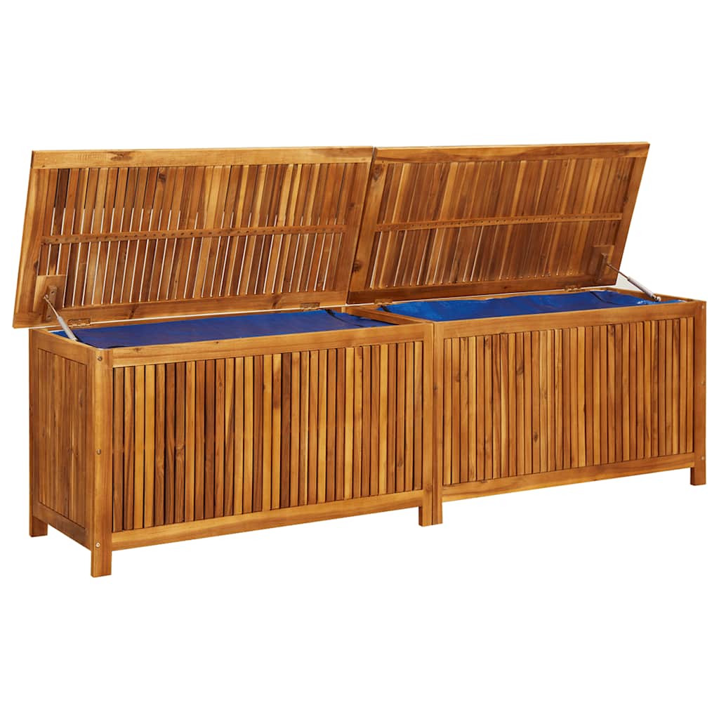 vidaXL Garden Storage Box 200x50x58 cm Solid Acacia Wood
