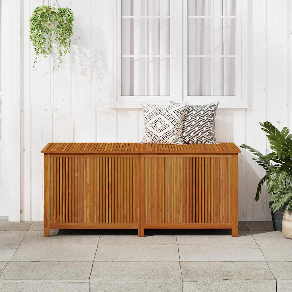 vidaXL Garden Storage Box 175x80x75 cm Solid Acacia Wood