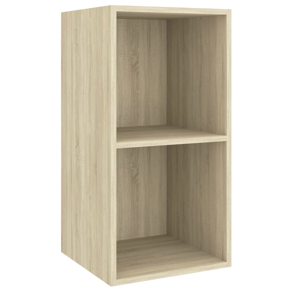 vidaXL 4 Piece TV Cabinet Set Sonoma Oak Engineered Wood