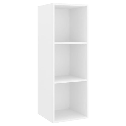 vidaXL 4 Piece TV Cabinet Set White Engineered Wood
