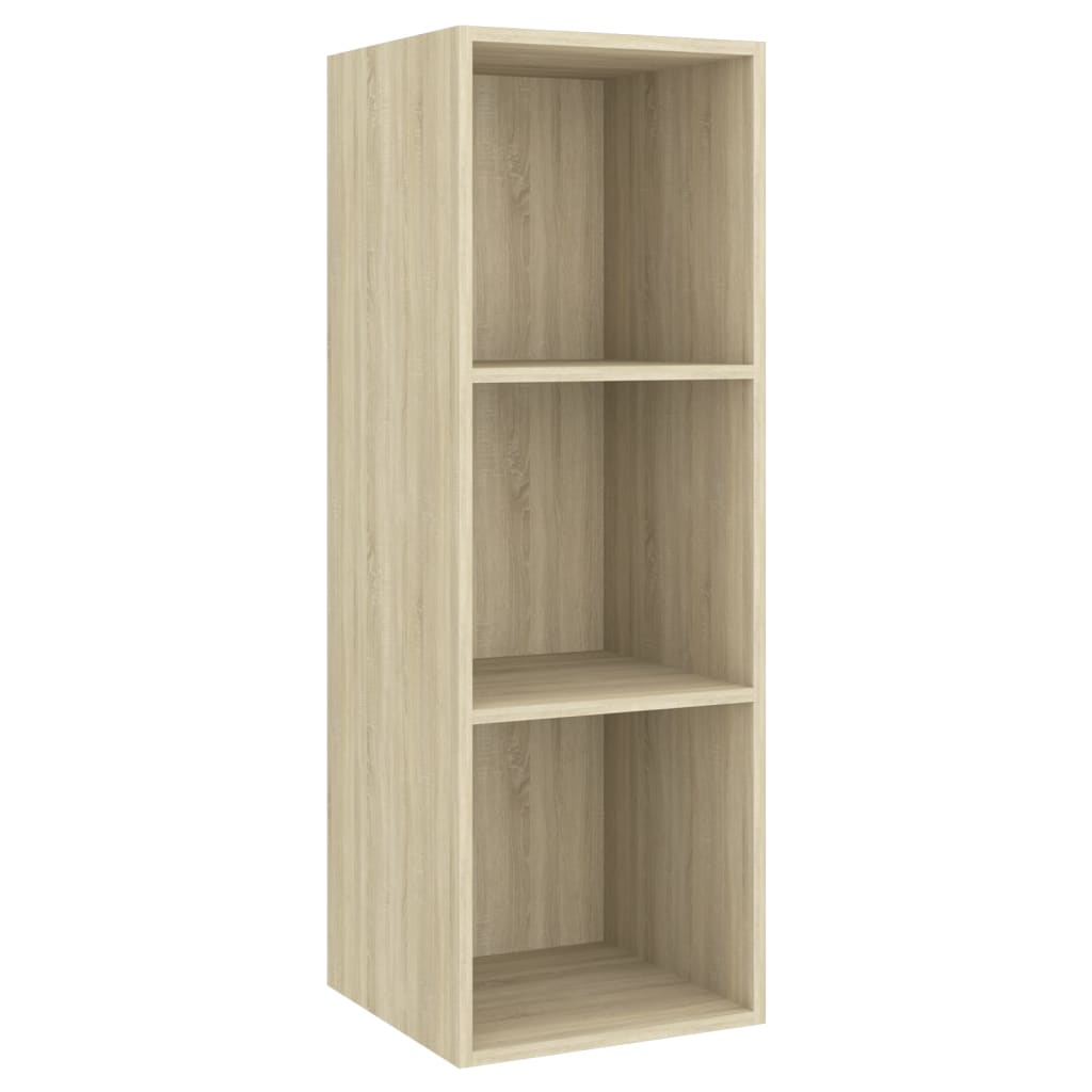 vidaXL 4 Piece TV Cabinet Set Sonoma Oak Engineered Wood