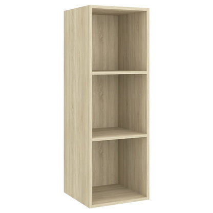 vidaXL 4 Piece TV Cabinet Set Sonoma Oak Engineered Wood